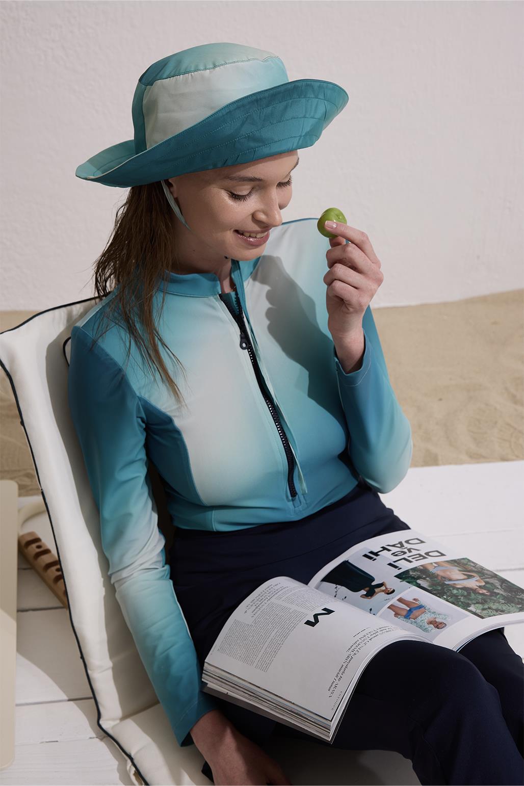 Ola Tasarımlı Bağlanabilir Bucket Şapka