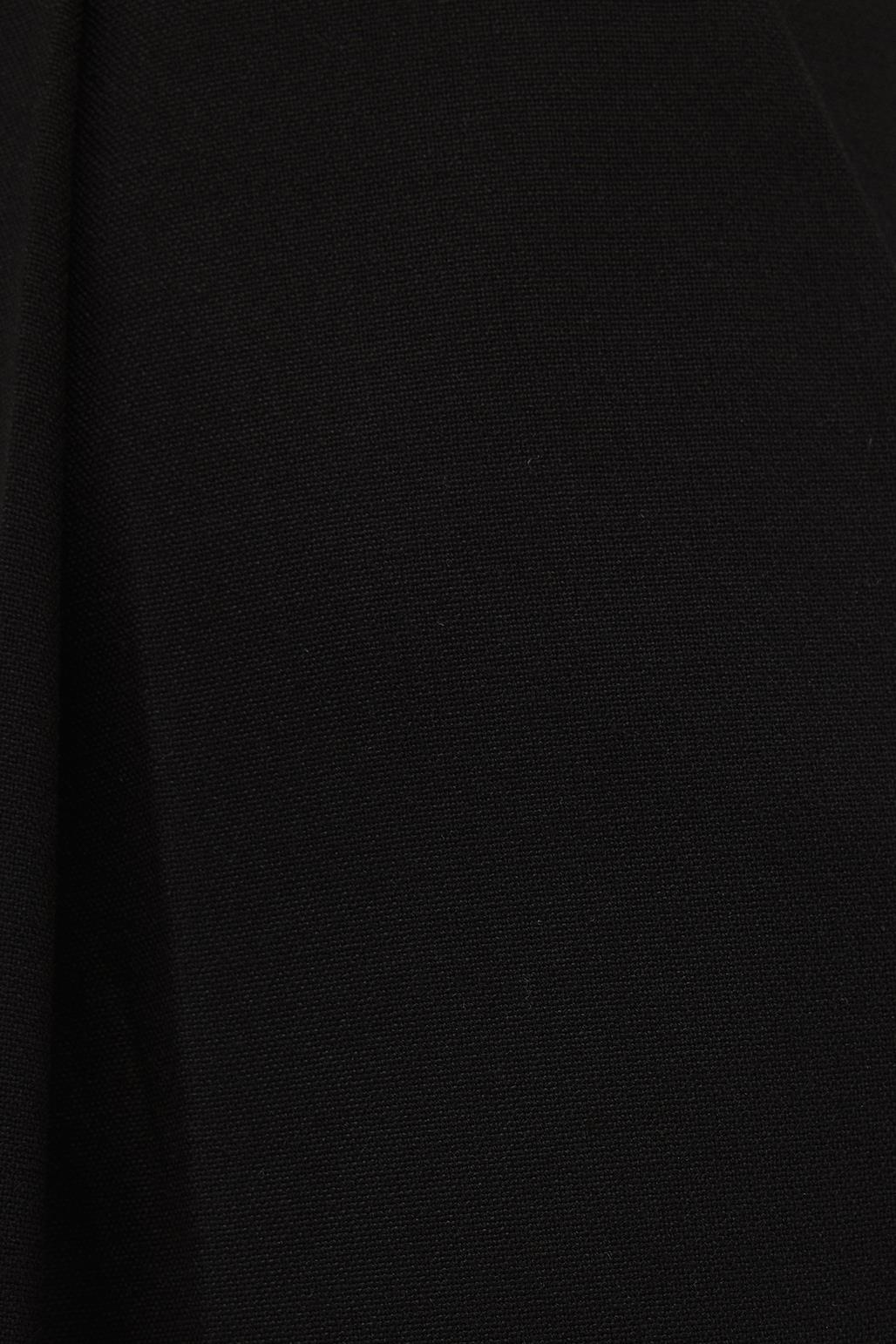 Fit Kesim Palazzo Pantolon Siyah