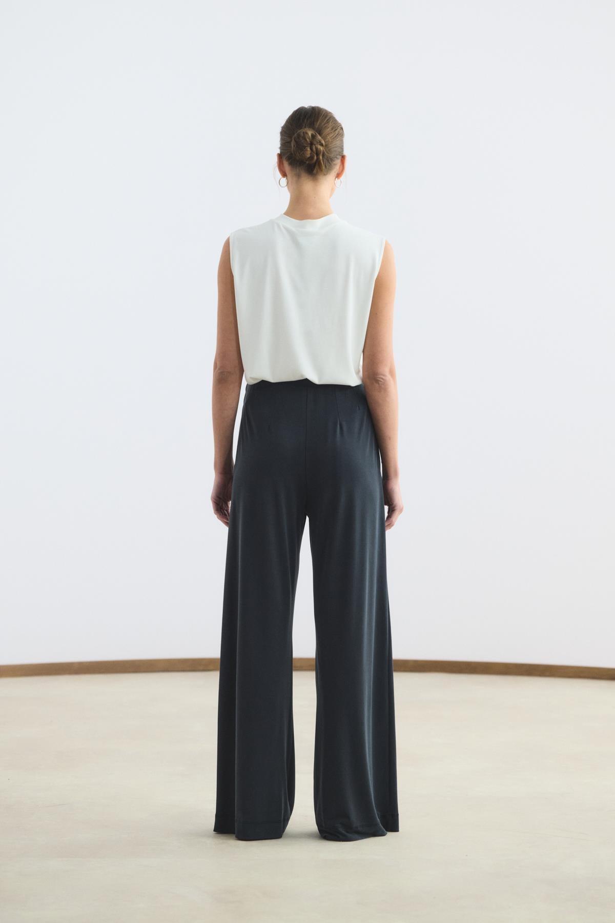 Modal Cupra Pantolon Siyah