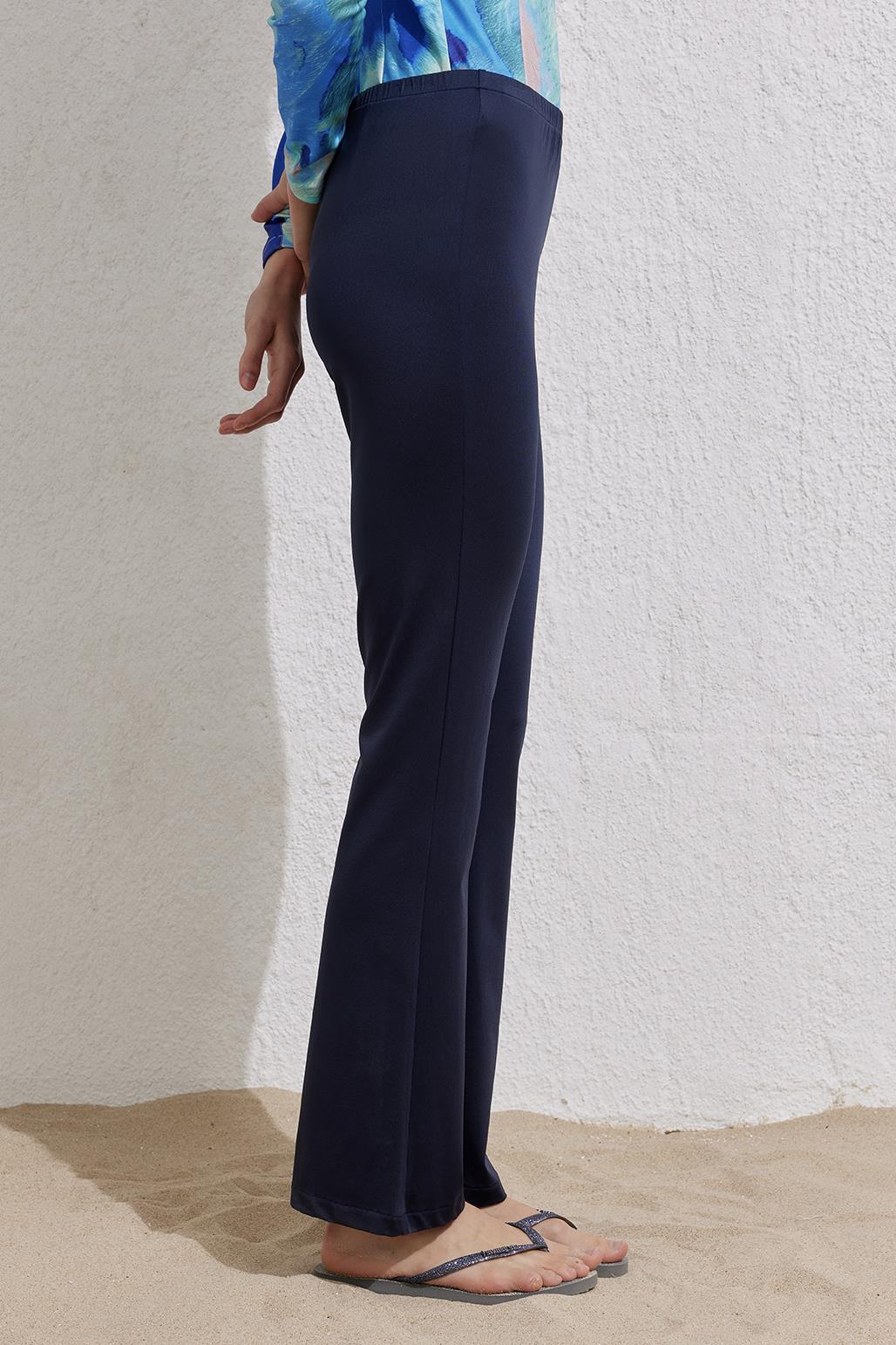 Kadın Lacivert Tesettür Mayo Pantolon