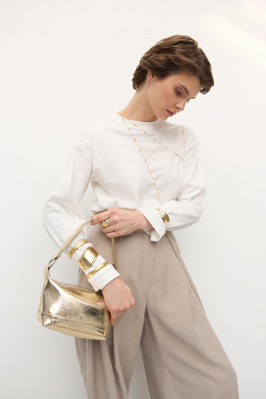 Glow Mini Çanta Gold