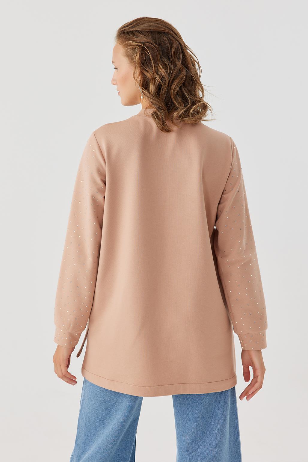 Kristal Sweatshırt Vizon