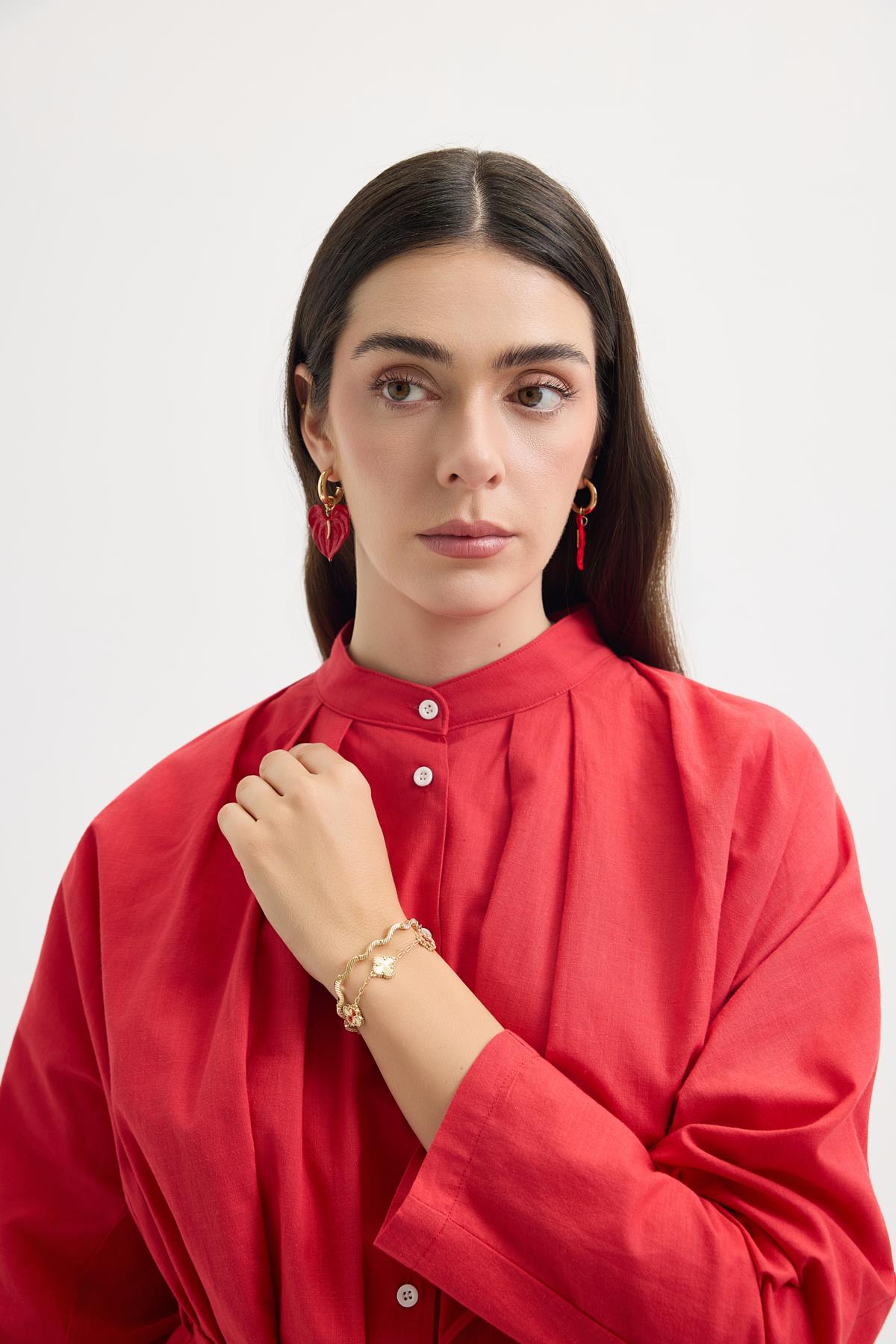 Küçük Yoncalı Bileklik Gold