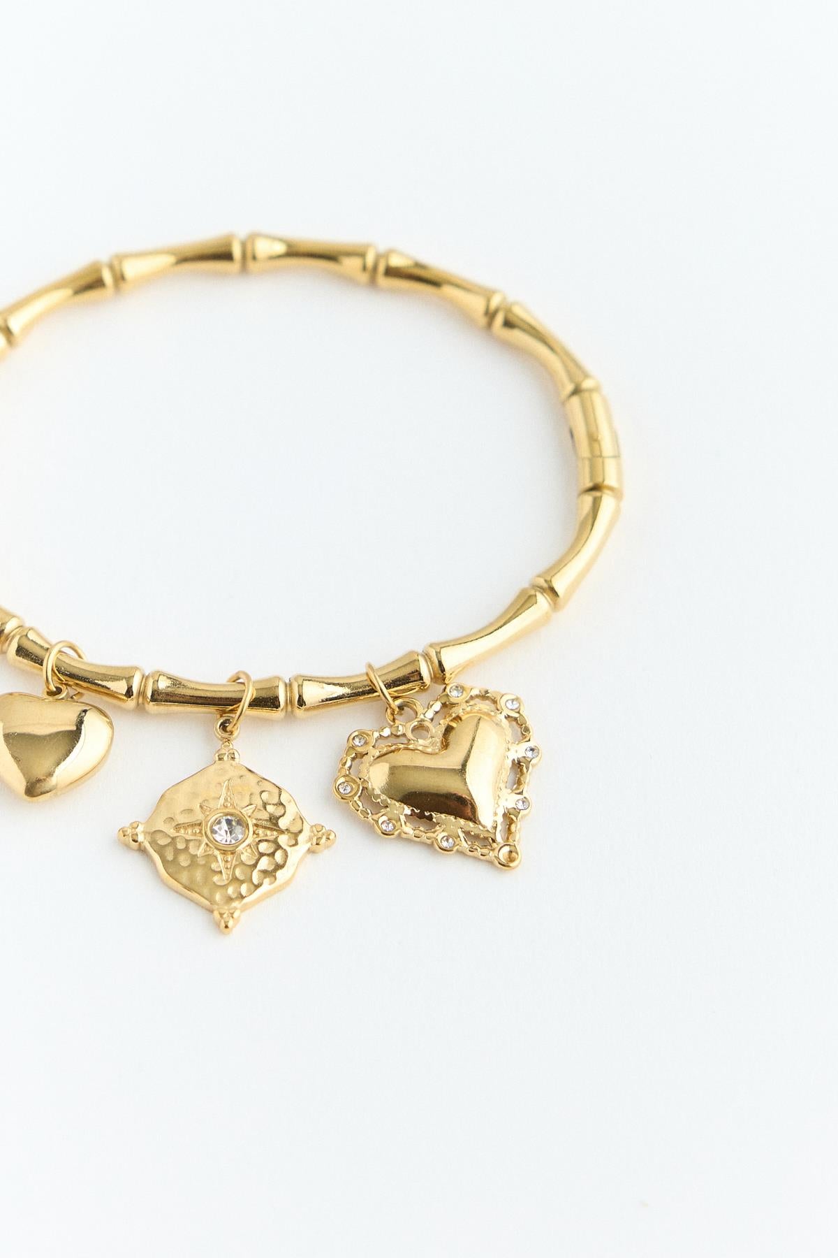 Love Charm Bileklik Gold