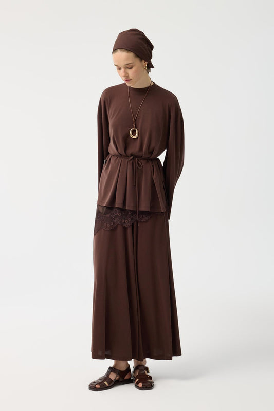 Modal Cupra Etek Takım Kahverengi