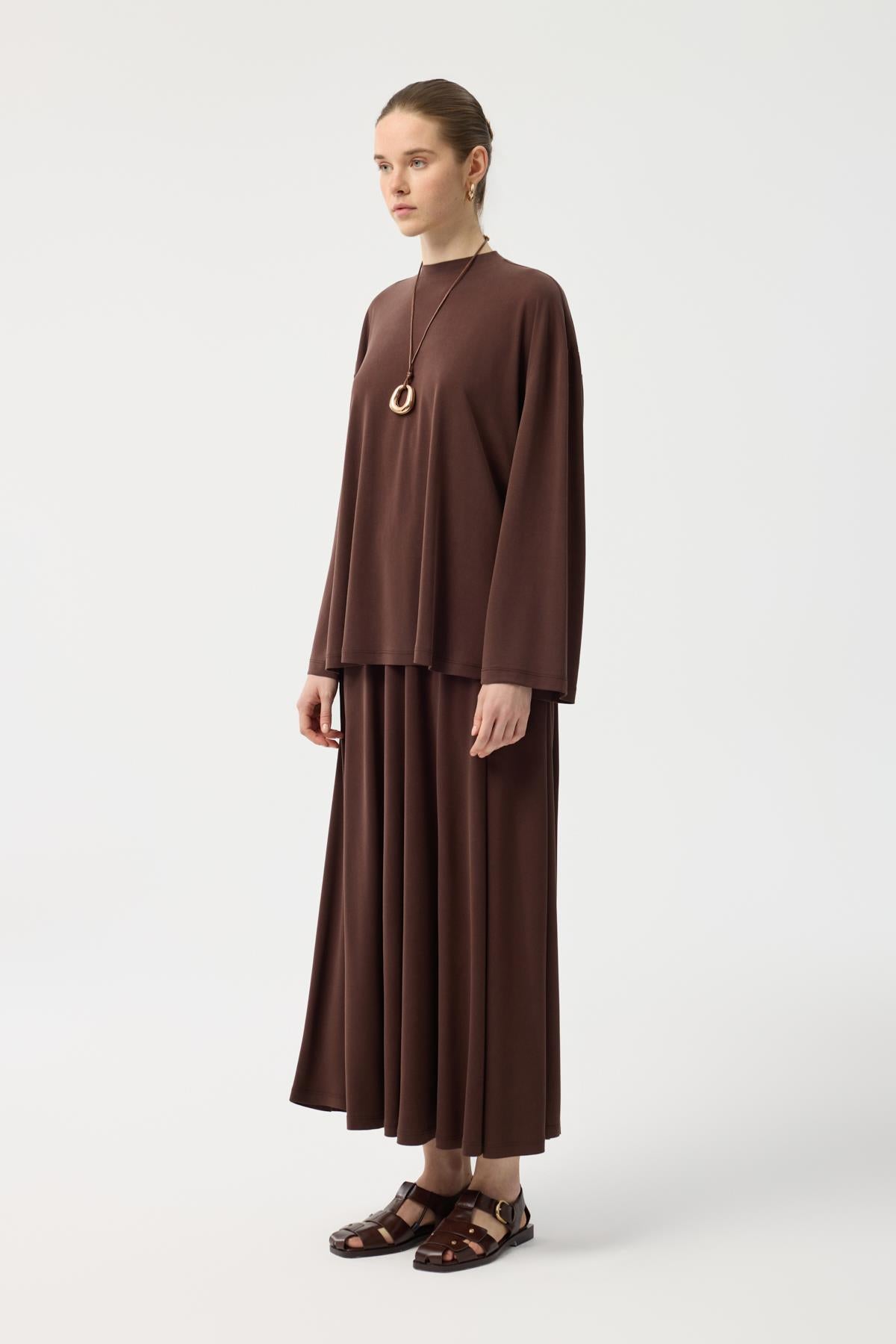 Modal Cupra Etek Takım Kahverengi