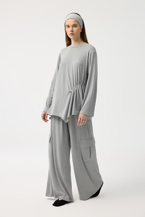 Modal Cupra Kargo Cepli Takım Gri Melanj