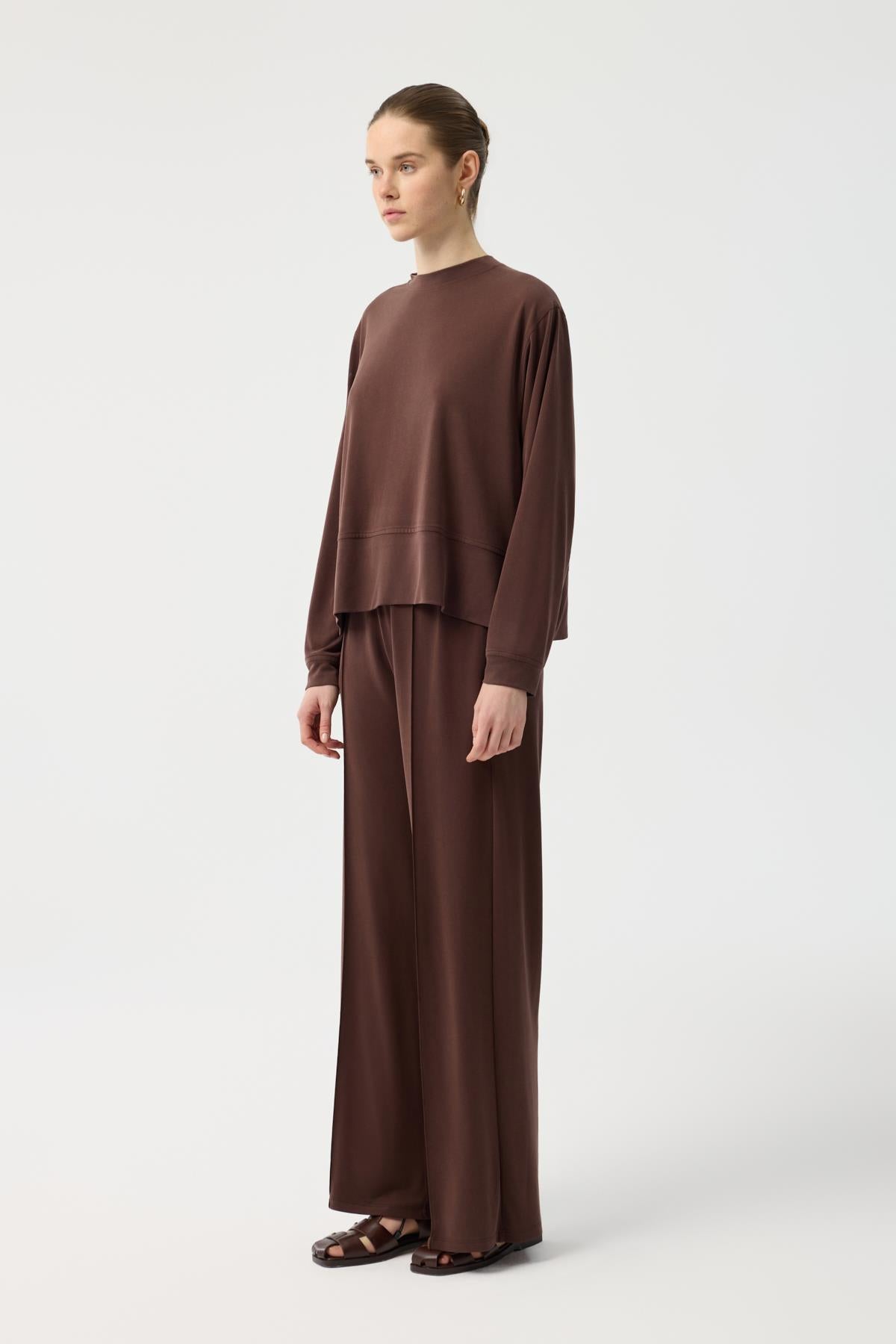 Modal Cupra Pantolon Kahverengi