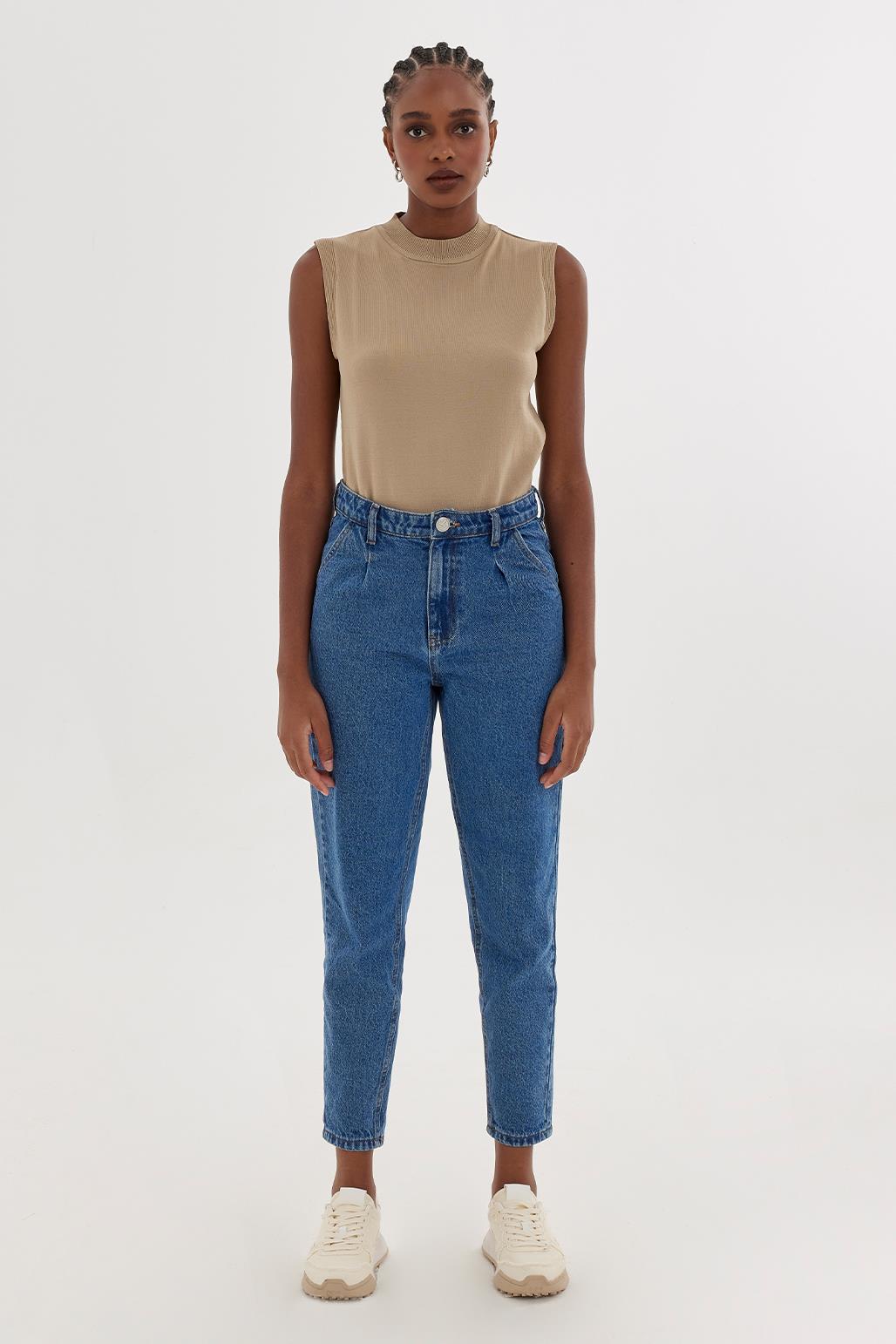 Denim clearance mom jeans