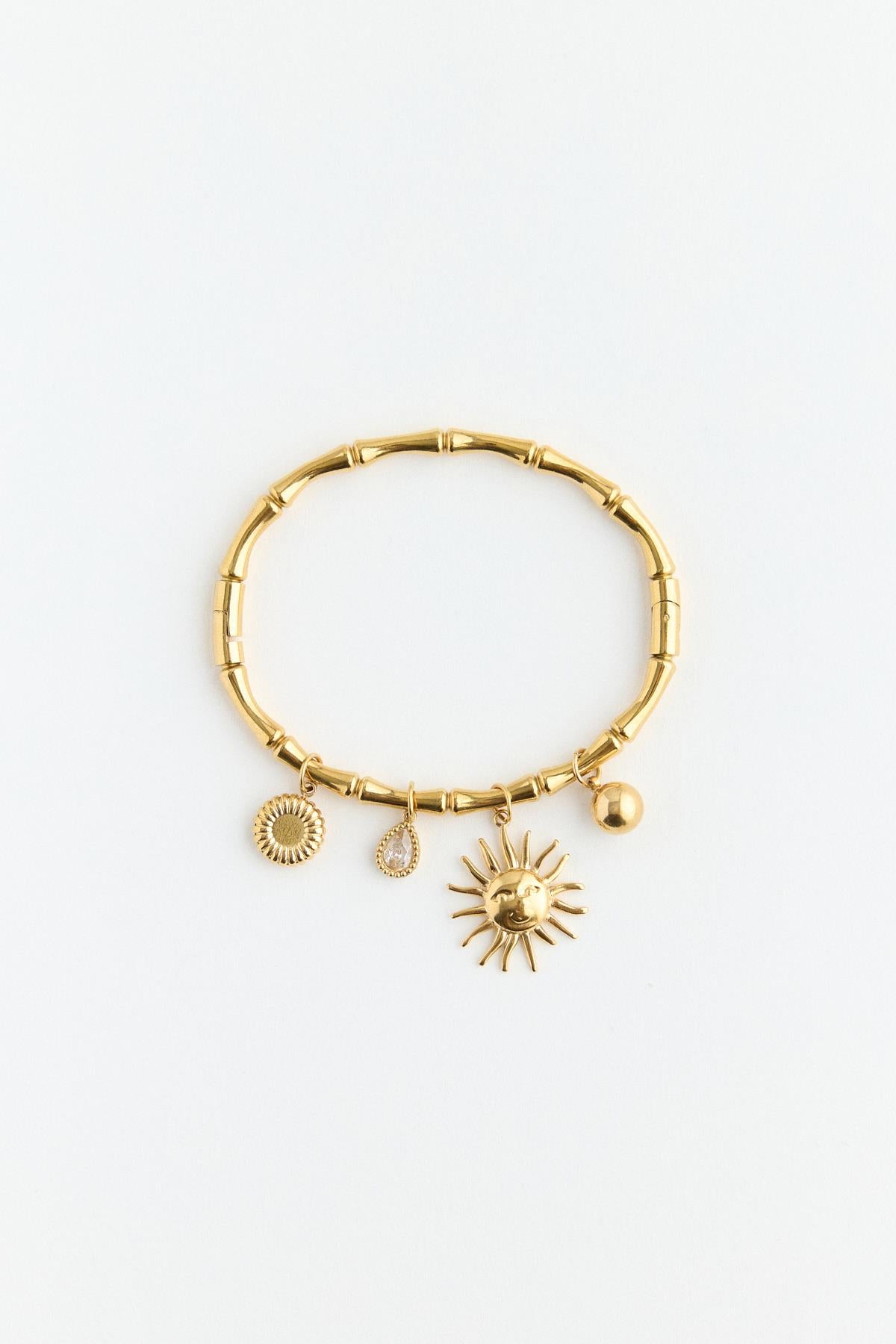 Sunny Charm Bileklik Gold