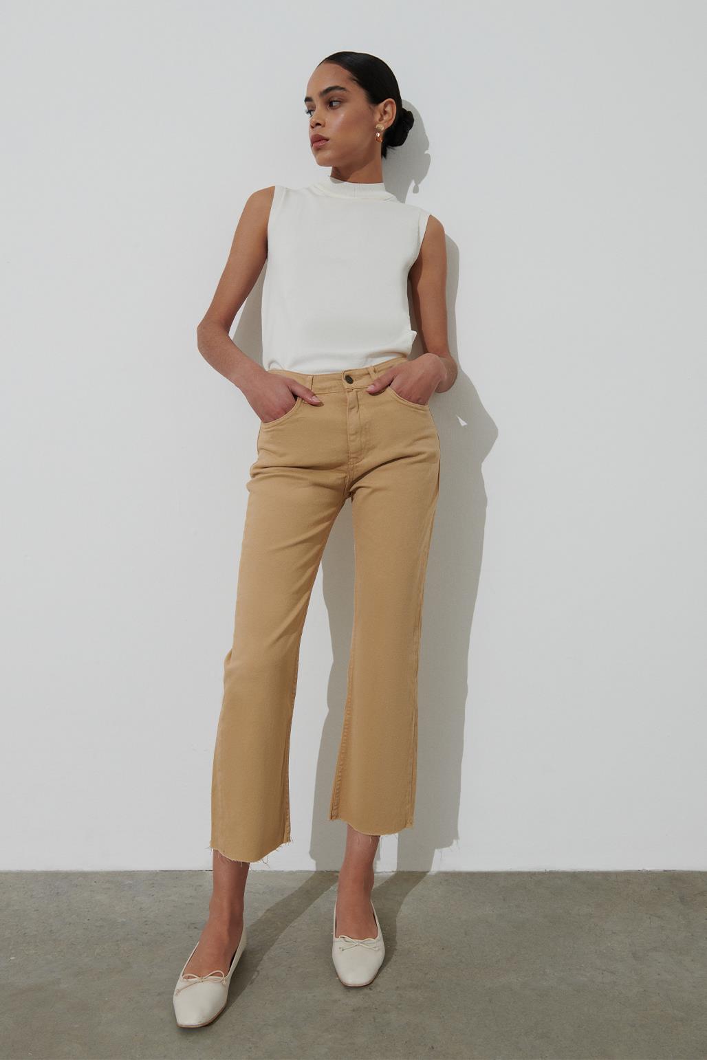 Wıde Flare Jean Vizon