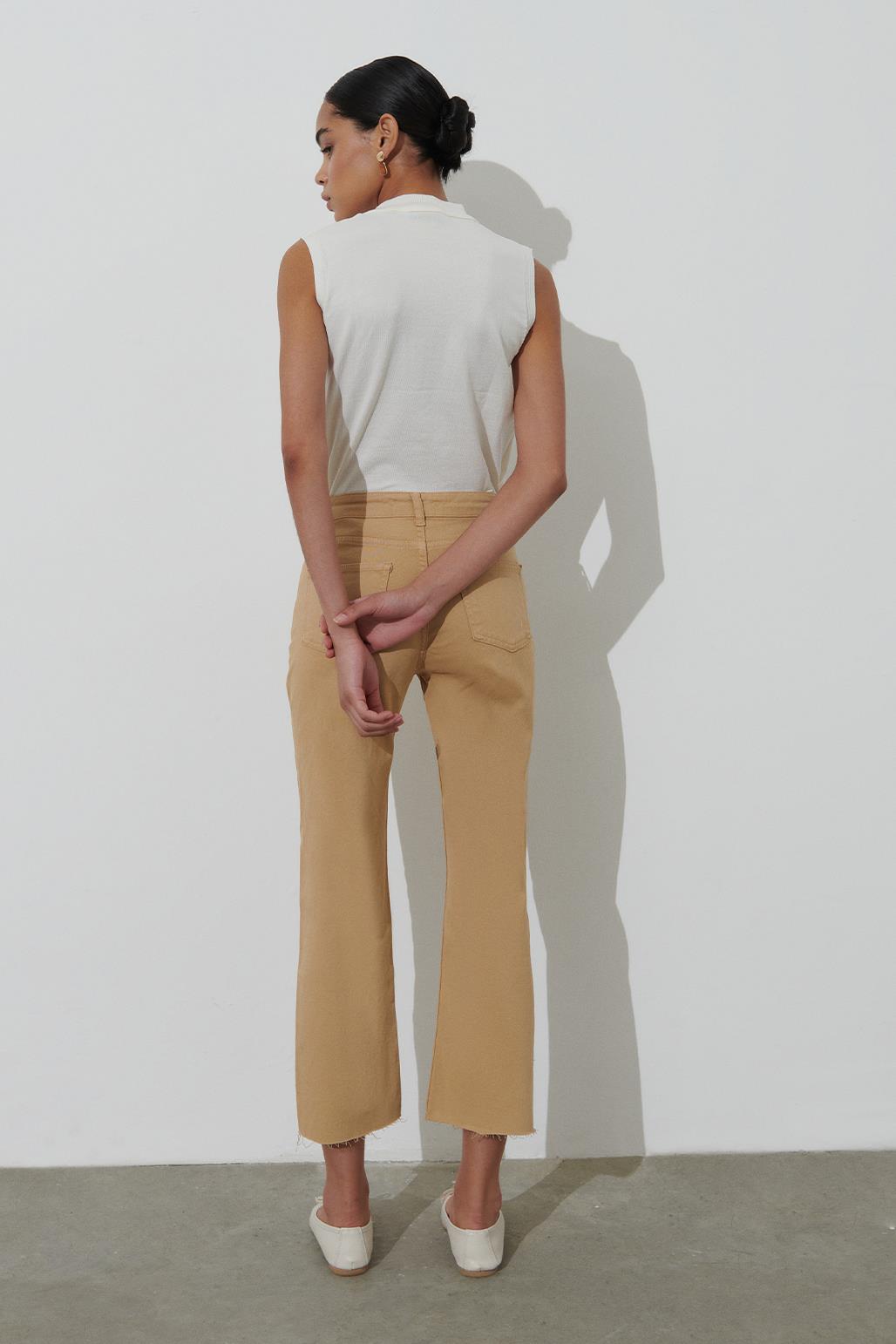 Wıde Flare Jean Vizon